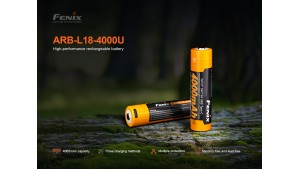 Fenix 18650 - 4000mAh - Acumulator cu USB Type-C - ARB-L 18-4000U